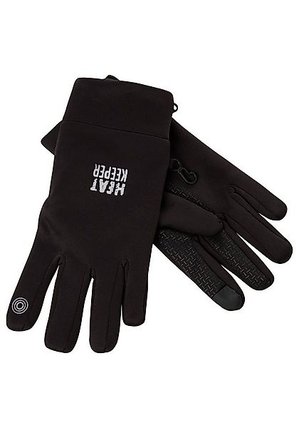 Heatkeeper Fleecehandschuhe mit Silikon-Finish an der Handfläche und I-Touc günstig online kaufen