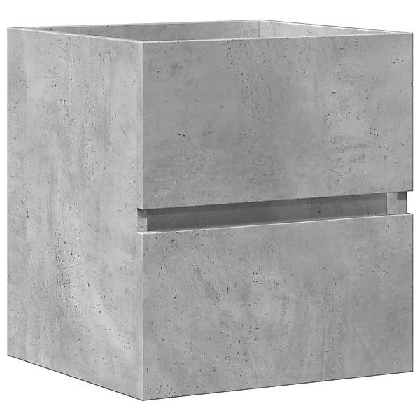 vidaXL Badezimmer-Set Waschbeckenunterschrank Betongrau 41x38,5x45 cm günstig online kaufen