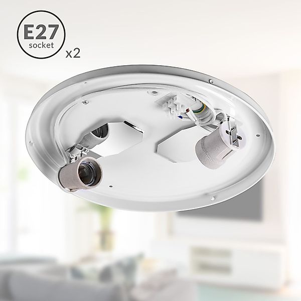 monzana Deckenleuchte, 38 cm, Sternenhimmel Rund günstig online kaufen