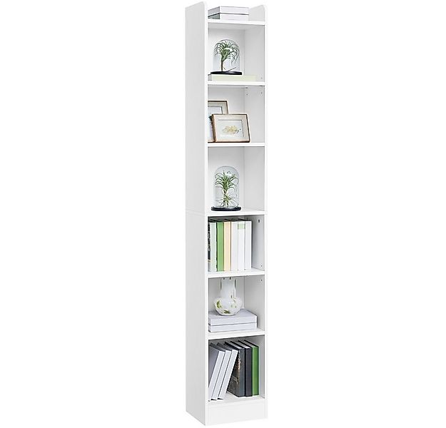 Yaheetech Bücherregal Standregal 161,5/180/183 cm (H), 1-tlg., Schmales Reg günstig online kaufen