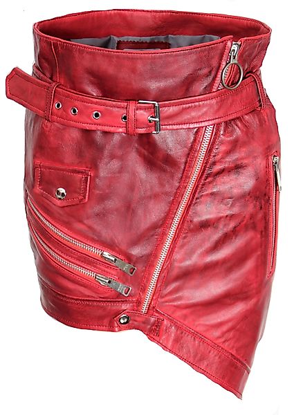 Be Noble Lederrock diagonal Reißverschlüsse, Taschen, günstig online kaufen