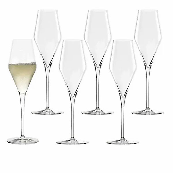 Stölzle Champagnerglas »Champagnergläser Quatrophil 290 ml 6er Set transpar günstig online kaufen