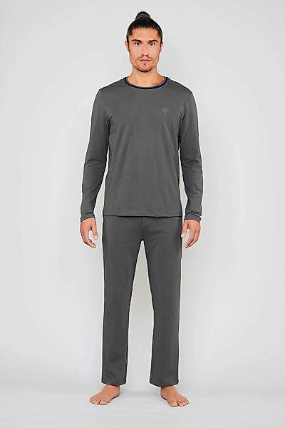 JOOP Pyjama "Core" Set, 2 tlg. mit Rundhalsausschnitt, Langarm, Cotton-Mix günstig online kaufen
