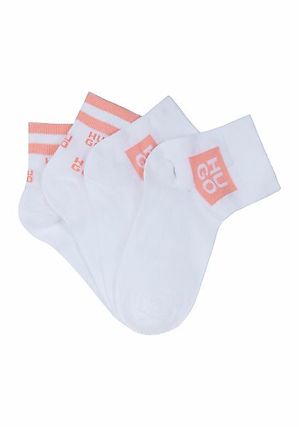 HUGO Underwear Freizeitsocken "2P SH STACKED CC W", (Packung, 2er Pack), im günstig online kaufen