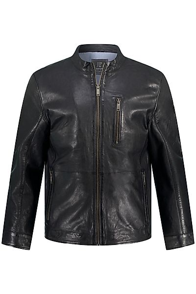 JP1880 Lederjacke Lederjacke Leder Bikerstyle Stehkragen günstig online kaufen