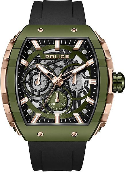 Police Multifunktionsuhr FLASH PEWGQ0063003, Quarzuhr, Armbanduhr, günstig online kaufen