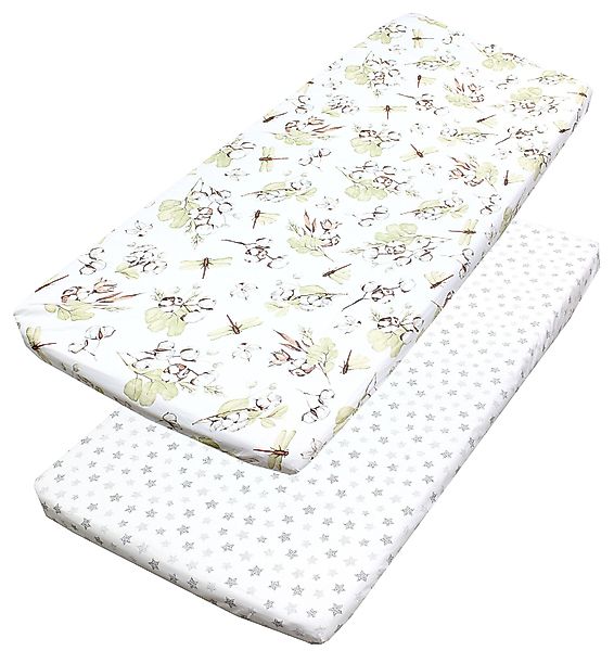 TupTam Spannbettlaken Baby Spannbettlaken Spannbetttuch für günstig online kaufen