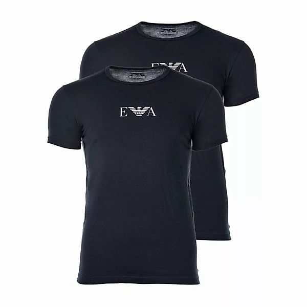 Emporio Armani T-Shirt Emporio Armani T-Shirt 2er Pack marine günstig online kaufen