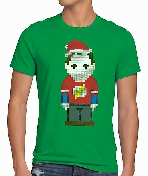 style3 T-Shirt Weihnachten Sheldon big cooper nikolaus theory winter bang p günstig online kaufen