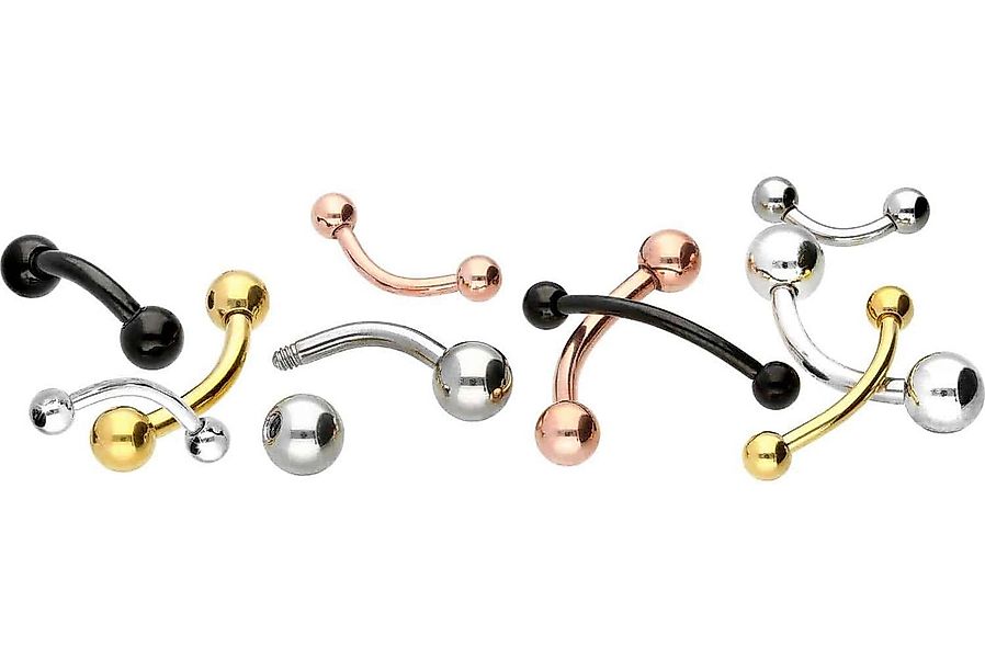 PIERCINGLINE Bauchnabelpiercing Titan Banane (Bananen, 1-tlg) günstig online kaufen