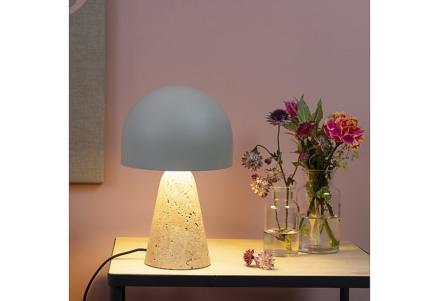 Lightbox Tischleuchte, ohne Leuchtmittel, Pilz-Tischleuchte, 31 cm Höhe, E1 günstig online kaufen