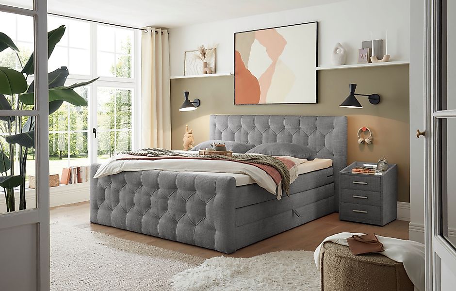 ED EXCITING DESIGN Boxspringbett "Cashfield", OTTOs günstig online kaufen