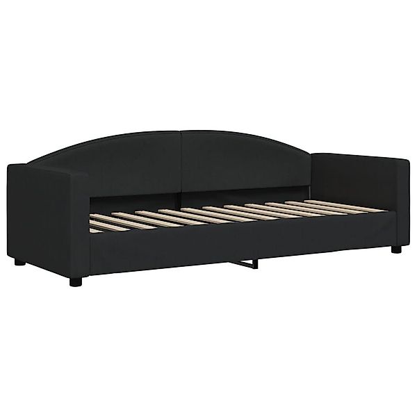 vidaXL Bett Tagesbett Schwarz 80x200 cm günstig online kaufen