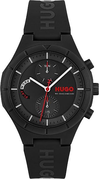HUGO Multifunktionsuhr #LIT MULTI 1530402, Quarzuhr, Armbanduhr, Herrenuhr, günstig online kaufen