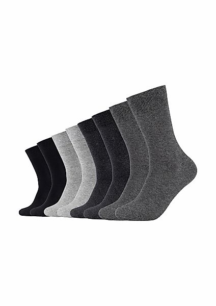 s.Oliver Socken "essentials" 8 Paar, 8 Stk. tlg. mit weichem Bund günstig online kaufen