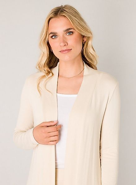 Base Level Strickjacke Yayla In elastischem Feinstrick günstig online kaufen