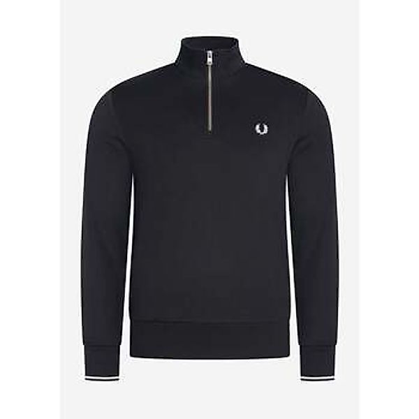 Fred Perry  Pullover Half zip sweatshirt - black günstig online kaufen