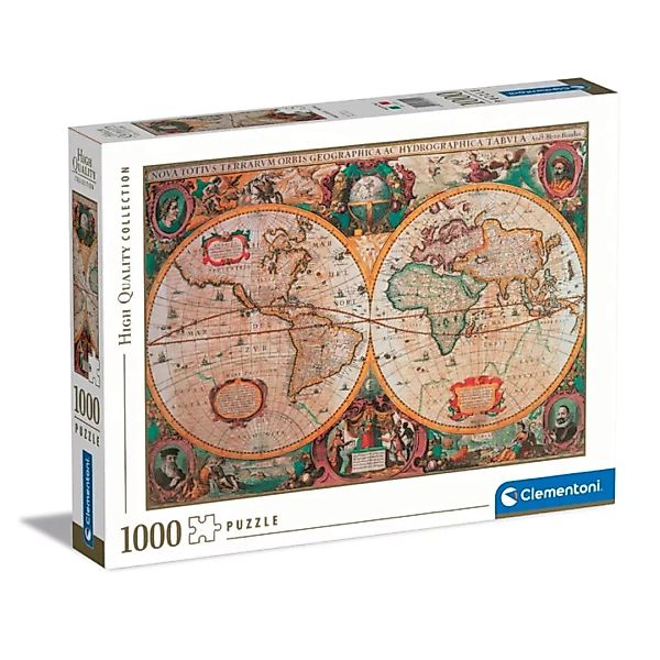 High Quality Collection - 1000 Teile Puzzle - Antike Karte günstig online kaufen
