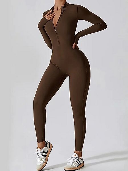 Elegant Love Turnanzug Damen Sport Overall Jumpsuit – Langarm Einteiler mit günstig online kaufen