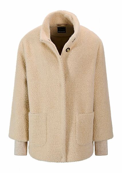GOLDNER Kurzjacke "Kurzgröße Modische Jacke mit Strickbündchen" günstig online kaufen