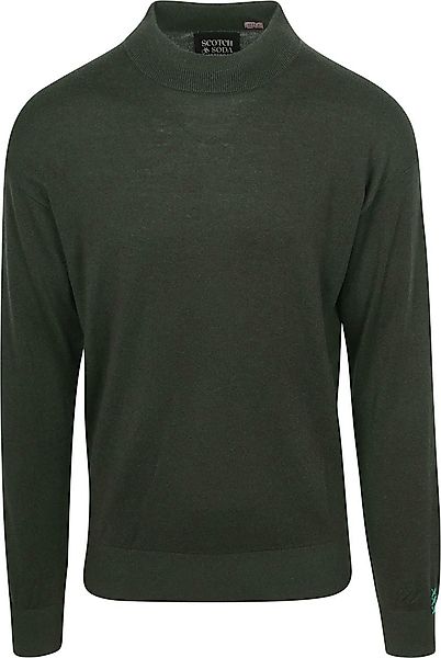 Scotch and Soda Essential Wool Blend Pullover Dunkelgrün - Größe XL günstig online kaufen
