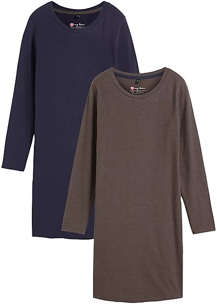 Jerseykleid (2er Pack) günstig online kaufen