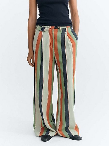 Thinking Mu Bundfaltenhose Striped Pat Pants günstig online kaufen