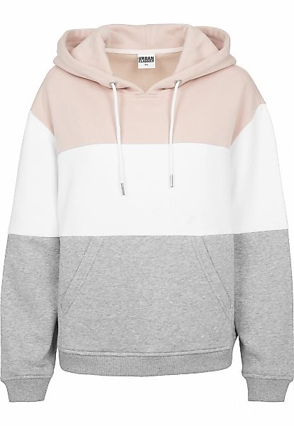URBAN CLASSICS Sweatshirt "Urban Classics Damen Ladies Oversize 3-Tone Hood günstig online kaufen