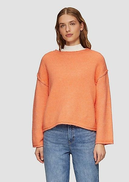 s.Oliver Strickpullover Casual (1-tlg) weite Ärmel, U-Boot-Ausschnitt, Rela günstig online kaufen