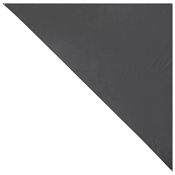 Sonnensegel dreieckig Anthrazit 360 cm x 360 cm x 500 cm günstig online kaufen