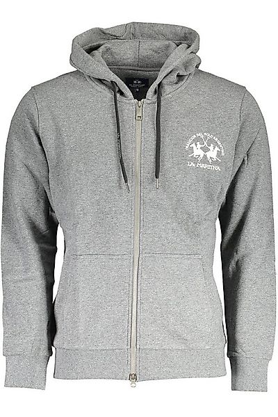 La Martina Sweatshirt Graues Sweatshirt für Herren mit Reißverschluss & günstig online kaufen