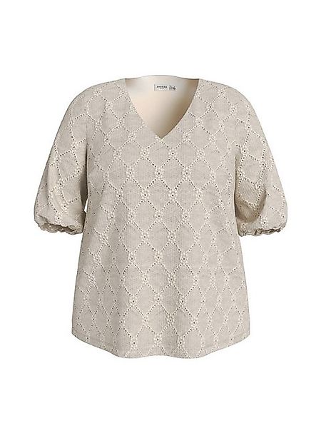 Vila Blusenshirt V-Ausschnitt Kappenärmeln Regular Fit VIDELEA V-NECK 2/4 T günstig online kaufen
