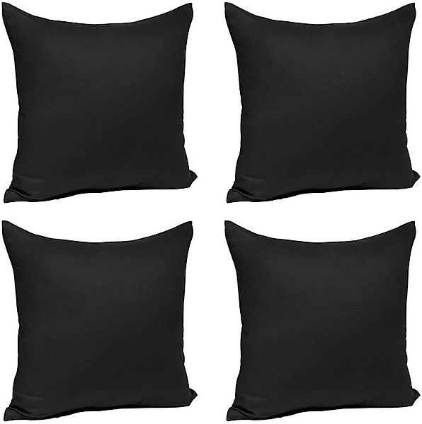 Woltu Kissenbezüge, 4x Kissenbezug Kissenhülle Baumwolle günstig online kaufen
