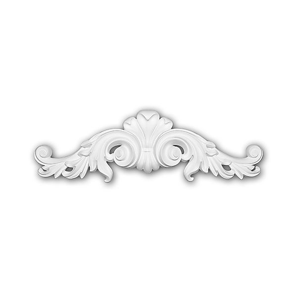 PROFHOME 160032 Zierelement dekoratives Element Stuckdekor aus Polyurethan günstig online kaufen