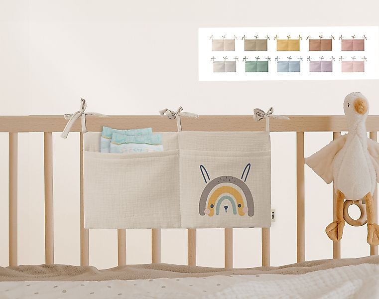 Artee Bettnestchen Babybett Organizer Taschen Aufbewahrung günstig online kaufen