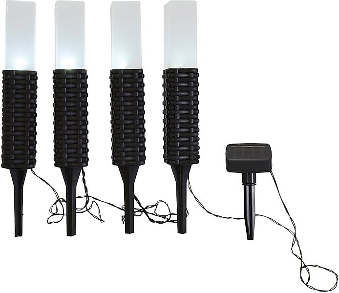 näve LED Solarleuchte "Merle" 4 tlg. Solar günstig online kaufen