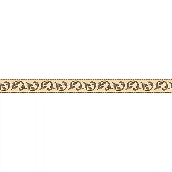 Bricoflor Tapeten Bordüre im Mediterranen Stil Ornament Tapetenborte für Wo günstig online kaufen