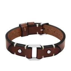 Fossil Armband Schmuck Geschenk Edelstahl Leder günstig online kaufen