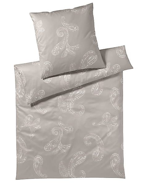 JOOP! Bettwäsche Paisley 4120 - Farbe: Taupe - 07 - 80x80 cm - 155x220 cm günstig online kaufen
