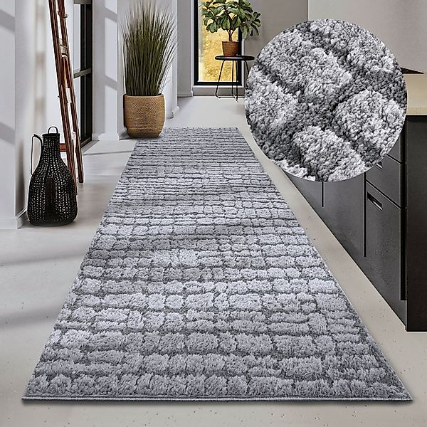 ELLE DECORATION Designteppich »Artistique«, rechteckig, 18 mm Höhe, Hochflo günstig online kaufen