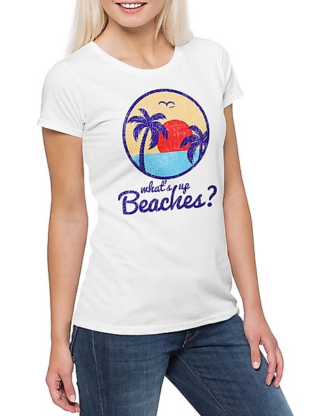 Urban Backwoods Print-Shirt What's Up Beaches günstig online kaufen