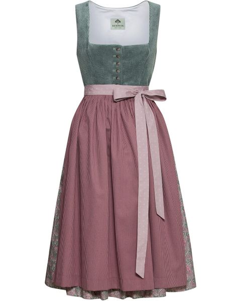 Berwin Dirndl Midi Dirndl mit Cordmieder günstig online kaufen