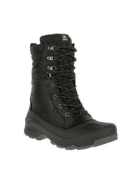 Kamik Winterschuhe Slate Wildleder wasserdicht schwarz Herren Winterstiefel günstig online kaufen