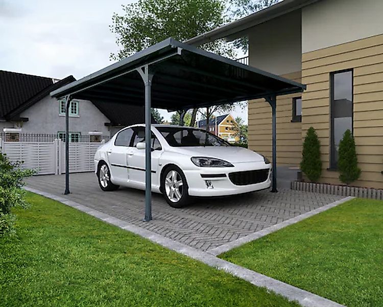 Palram - Canopia Einzelcarport »Verona« Aluminium 263 cm Anthrazit 100% UV- günstig online kaufen