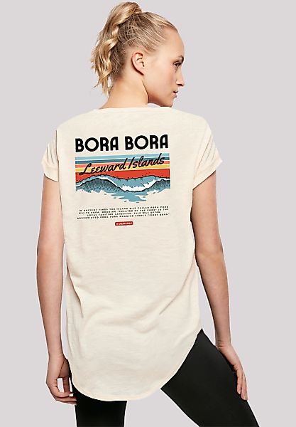 F4NT4STIC T-Shirt "Bora Bora Leewards Island" Print günstig online kaufen