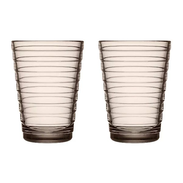 Aino Aalto Wasserglas 33cl im 2er Pack Leinen günstig online kaufen