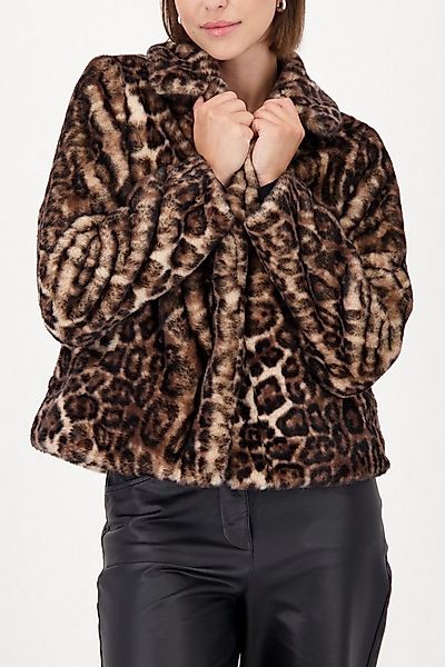 Monari Fellimitatjacke Regular fit mit Reverskragen günstig online kaufen