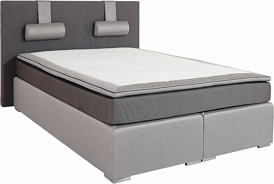 ATLANTIC home collection Boxspringbett "Rick", mit Bonnell-Federkernmatratz günstig online kaufen
