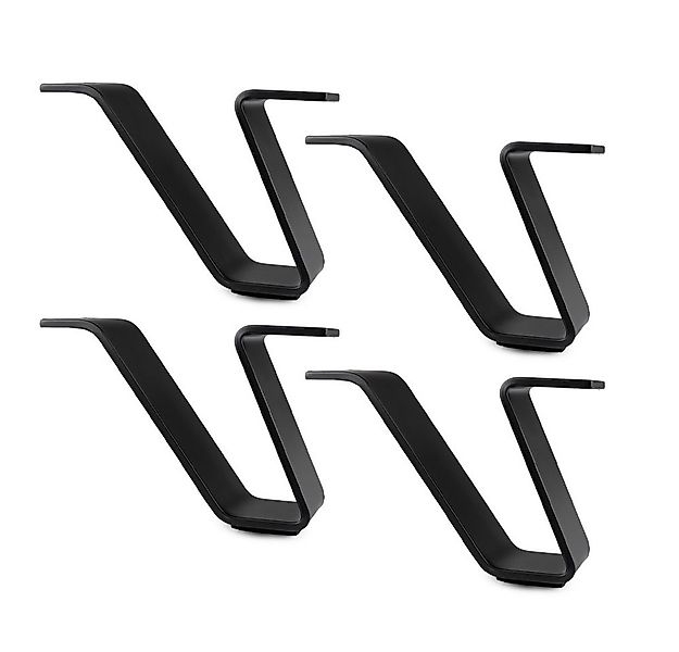 Prima-Online Möbelfuß Möbelfuß Metall 120 mm schwarz matt – modernes Sofa B günstig online kaufen