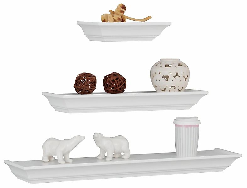 Home affaire Deko-Wandregal, Set 3-tlg., Wandkonsole, günstig online kaufen
